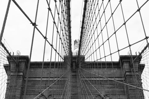 Brooklyn Bridge Fotodruck von Savage Walls