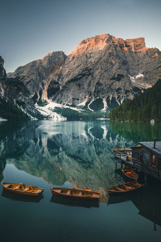 Lago Di Braies Sunrise